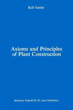 Axioms and Principles of Plant Construction - Sattler, R. (ed.)
