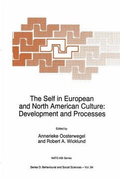 The Self in European and North American Culture - Oosterwegel