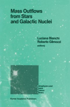 Mass Outflows from Stars and Galactic Nuclei - Bianchi