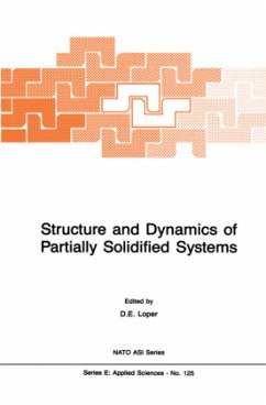 Structure and Dynamics of Partially Solidified Systems - Loper