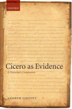 Cicero as Evidence - Lintott, Andrew