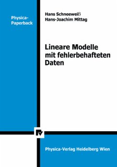 Lineare Modelle mit fehlerbehafteten Daten - Schneeweiß, H.;Mittag, H.-J.
