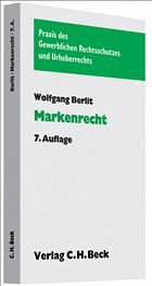 Das Markenrecht - Berlit, Wolfgang