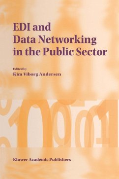 EDI and Data Networking in the Public Sector - Viborg Andersen, Kim (Hrsg.)