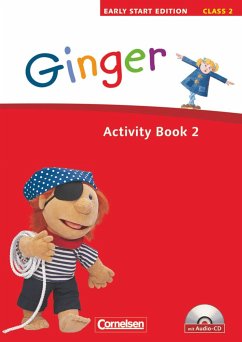 Ginger - Early Start Edition 2: 2. Schuljahr. Activity Book mit Lieder-/Text-CD - Norman, Susan;L'Estrange, Hugh