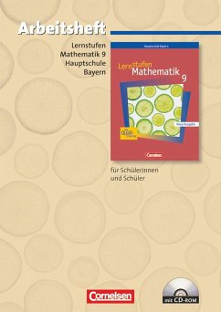 Lernstufen Mathematik 9. Jahrgangsstufe. Arbeitsheft. Hauptschule Bayern - Leppig, Manfred