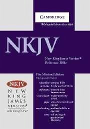 NKJV Pitt Minion Reference Bible, Black Goatskin Leather, Red-letter Text, NK446:XR