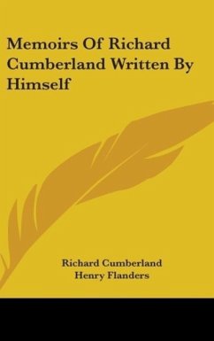Memoirs Of Richard Cumberland Written By Himself - Cumberland, Richard