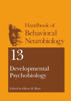 Developmental Psychobiology - Blass, Elliott M. (Hrsg.)
