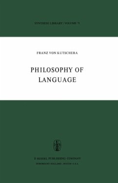 Philosophy of Language - Kutschera, Franz von