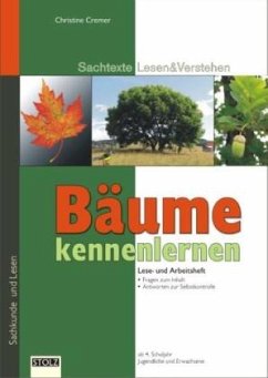 Bäume kennenlernen: Sachtext-Lesetraining - Pfeiffer, Karin