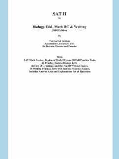 SAT II in Biology E/M, Math IIC & Writing - The Deaneil Institute