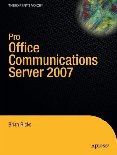 Pro Office Communications Server 2007 - Ricks, Brian