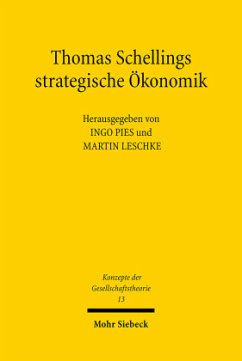 Cover Thomas Schellings strategische Ökonomik