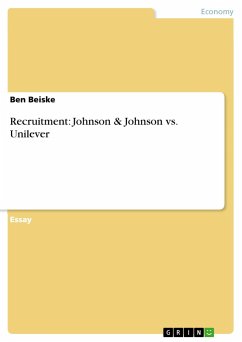 Recruitment: Johnson & Johnson vs. Unilever - Beiske, Ben