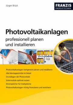 Cover Photovoltaikanlagen professionell planen und installieren