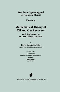 Mathematical Theory of Oil and Gas Recovery - Bedrikovetsky, P.