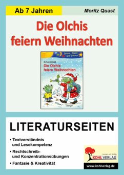 Erhard Dietl 'Die Olchis feiern Weihnachten', Literaturseiten - Quast, Moritz