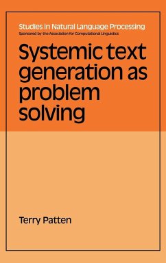 Systemic Text Generation - Patten, Terry