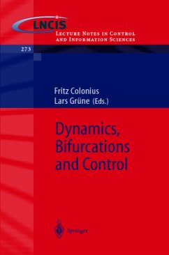 Dynamics, Bifurcations and Control - Colonius, Fritz / Grüne, Lars (eds.)