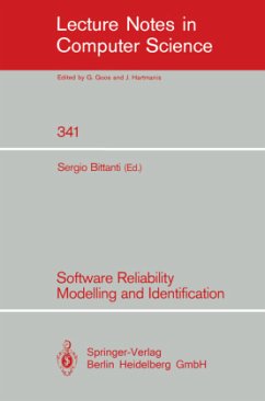 Software Reliability Modelling and Identification - Bittanti, Sergio (ed.)