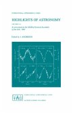 Highlights of Astronomy, Volume 11A
