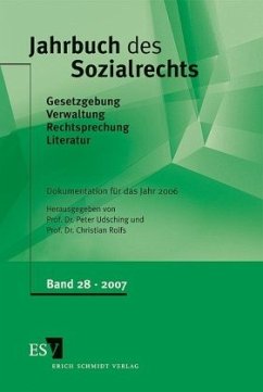 Cover Jahrbuch des Sozialrechts - - Dokumentation für das Jahr 2006 / Jahrbuch des Sozialrechts Band 28