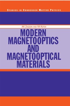 Modern Magnetooptics and Magnetooptical Materials - Zvezdin, A K; Kotov, V a