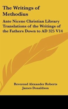 The Writings of Methodius