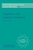 Algebraic and Analytic Geometry