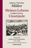 Kindheit und Studienjahre (1720-1746) / Meines Lebens Vorfälle & Neben-Umstände Tl.1