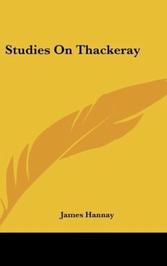 Studies On Thackeray - Hannay, James