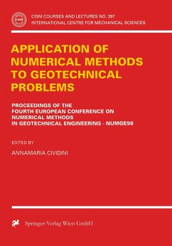 Application of Numerical Methods to Geotechnical Problems - Cividini, Annamaria (ed.)