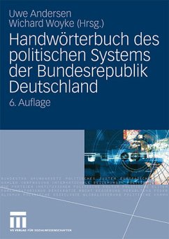 Cover Handwörterbuch des politischen Systems der Bundesrepublik Deutschland.
