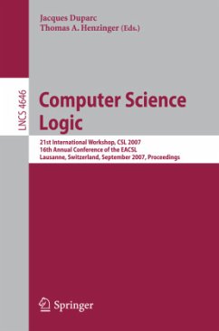Computer Science Logic - Duparc, Jacques / Henzinger, Thomas A. (eds.)
