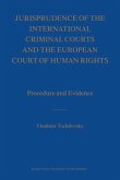 Jurisprudence of the International Criminal Courts and the European Court of Human Rights