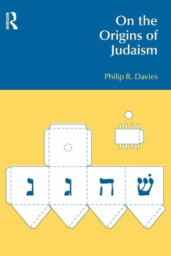 Cover On the Origins of Judaism