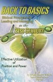 BACK TO BASICS-Biblical Principles for Leading and Managing in the 21st Century