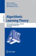 Algorithmic Learning Theory - Bild 1