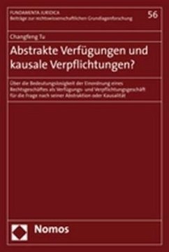 Cover Abstrakte Verfügungen und kausale Verpflichtungen?