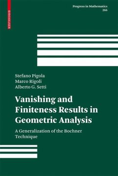 Vanishing and Finiteness Results in Geometric Analysis - Pigola, Stefano;Rigoli, Marco;Setti, Alberto G.