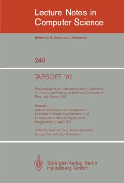 TAPSOFT '87: Proceedings of the International Joint Conference on Theory and Practice of Software Development, Pisa, Italy, March 1987