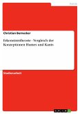 Erkenntnistheorie - Vergleich der Konzeptionen Humes und Kants