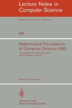 Mathematical Foundations of Computer Science 1980