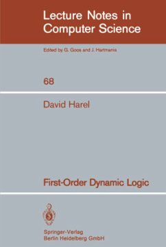 First-Order Dynamic Logic - Harel, David