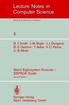 Matrix Eigensystem Routines - EISPACK Guide - Smith, B. T.;Boyle, J. M.;Dongarra, J. J.