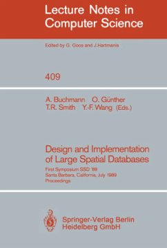 Design and Implementation of Large Spatial Databases