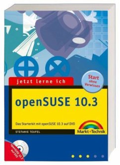 Cover Jetzt lerne ich openSUSE 10.3, m. DVD-ROM