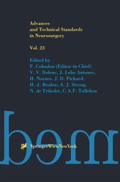 Advances and Technical Standards in Neurosurgery - Cohadon, F.; Dolenc, V. V.; Antunes, J. Lobo; Nornes, H.; Tulleken, C. A. F.; Reulen, H. -J.; Strong, A. J.; Tribolet, N. de; Pickard, J. D.