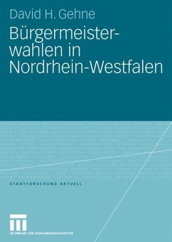 Bürgermeisterwahlen in Nordrhein-Westfalen - Gehne, David H.